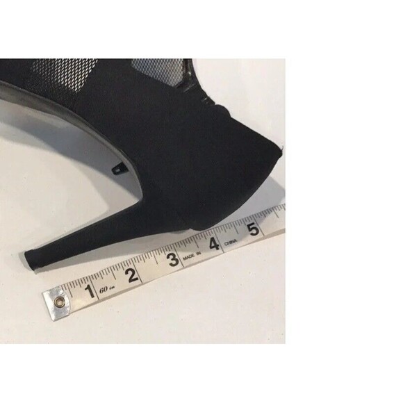Impo Trilogy Women's Open Toe Heels Pumps Bootie Black Pre-Owned 10M - Picture 4 of 5